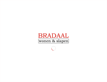 Tablet Screenshot of bradaal.nl